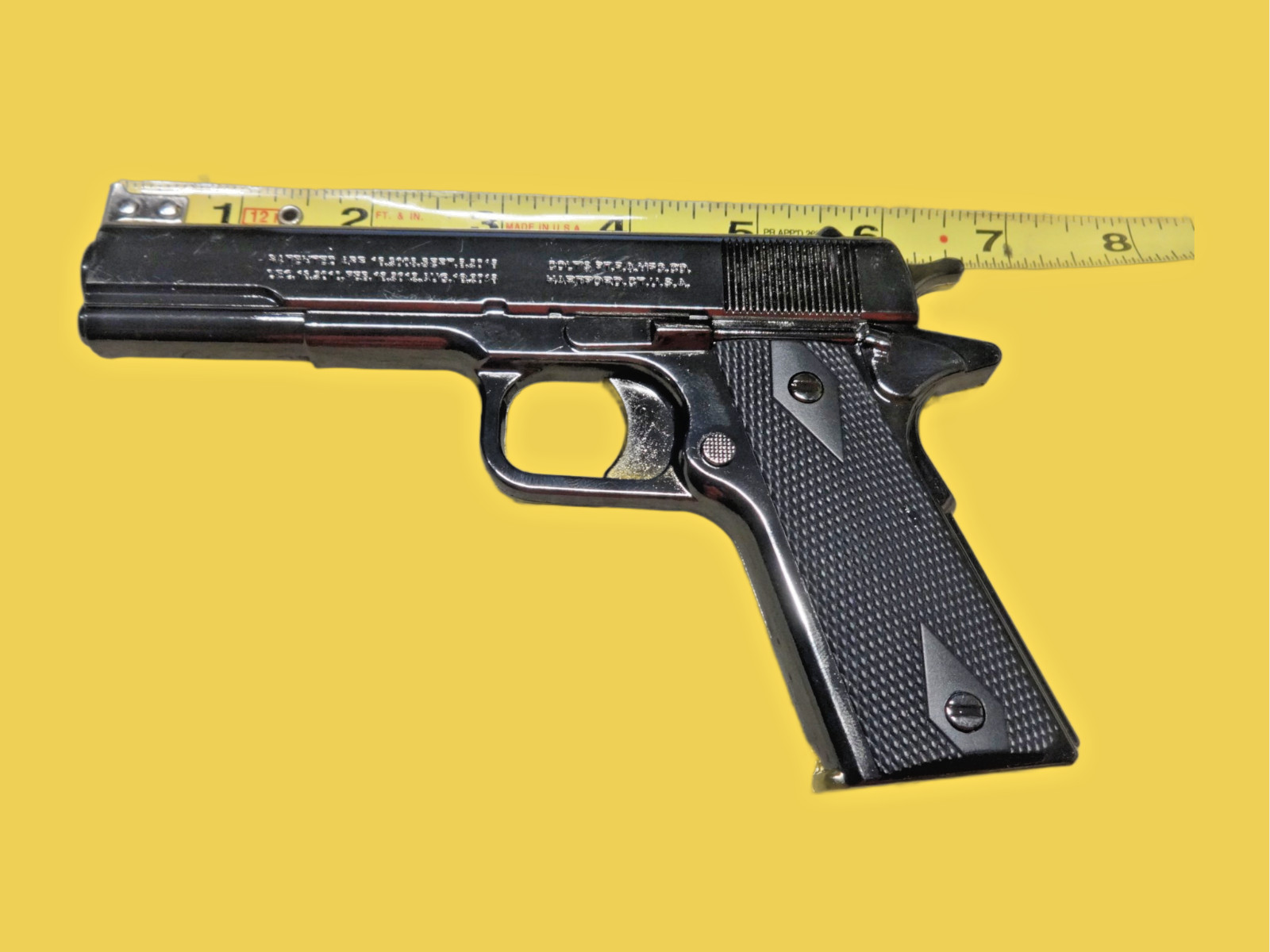 COLT 1911 Gun Shaped Jet Torch Gun Lighter Child Resistant USA Stocked and Ship