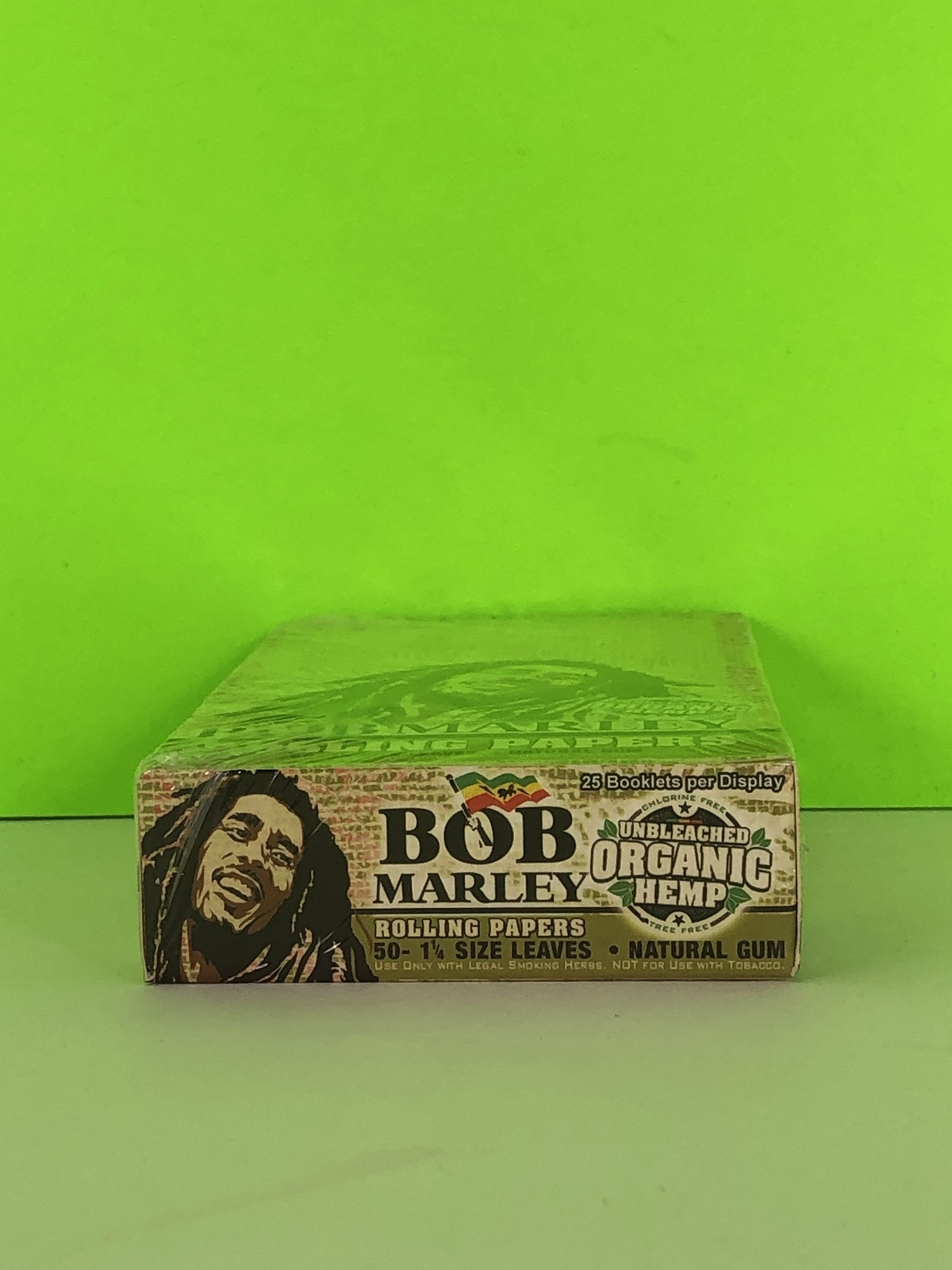 FREE GIFT🎁25x BOB MARLEY 1 1/4″ 1.25 High Quality Organic Hemp Rolling Papers📦