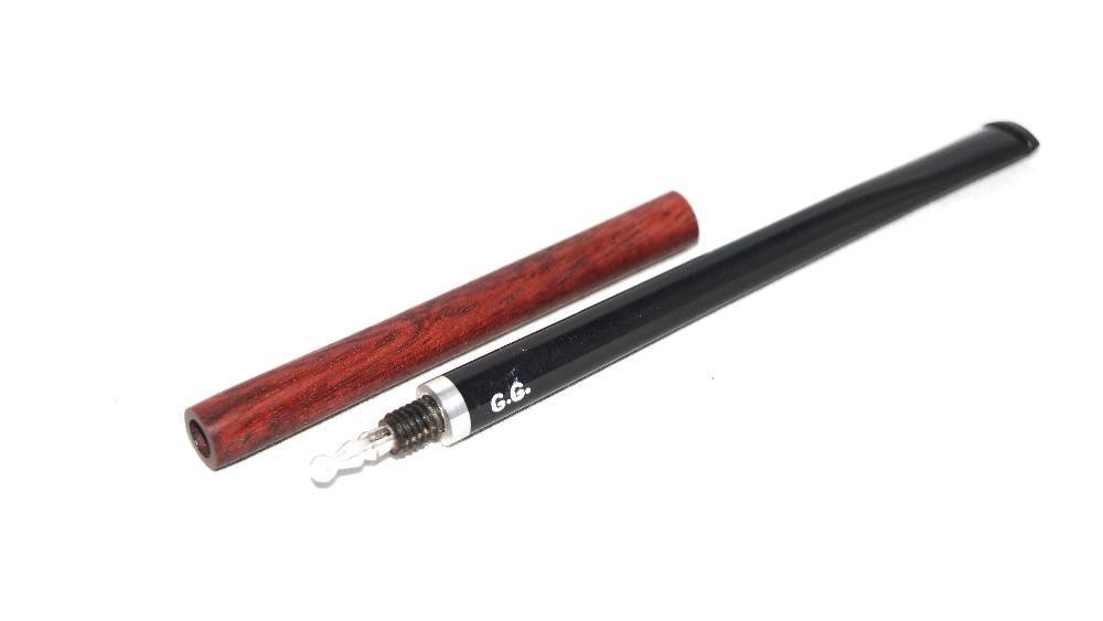 190 mm Long Wooden Super Slim Elegant Cigarette Holder Mouthpiece GG brand, New