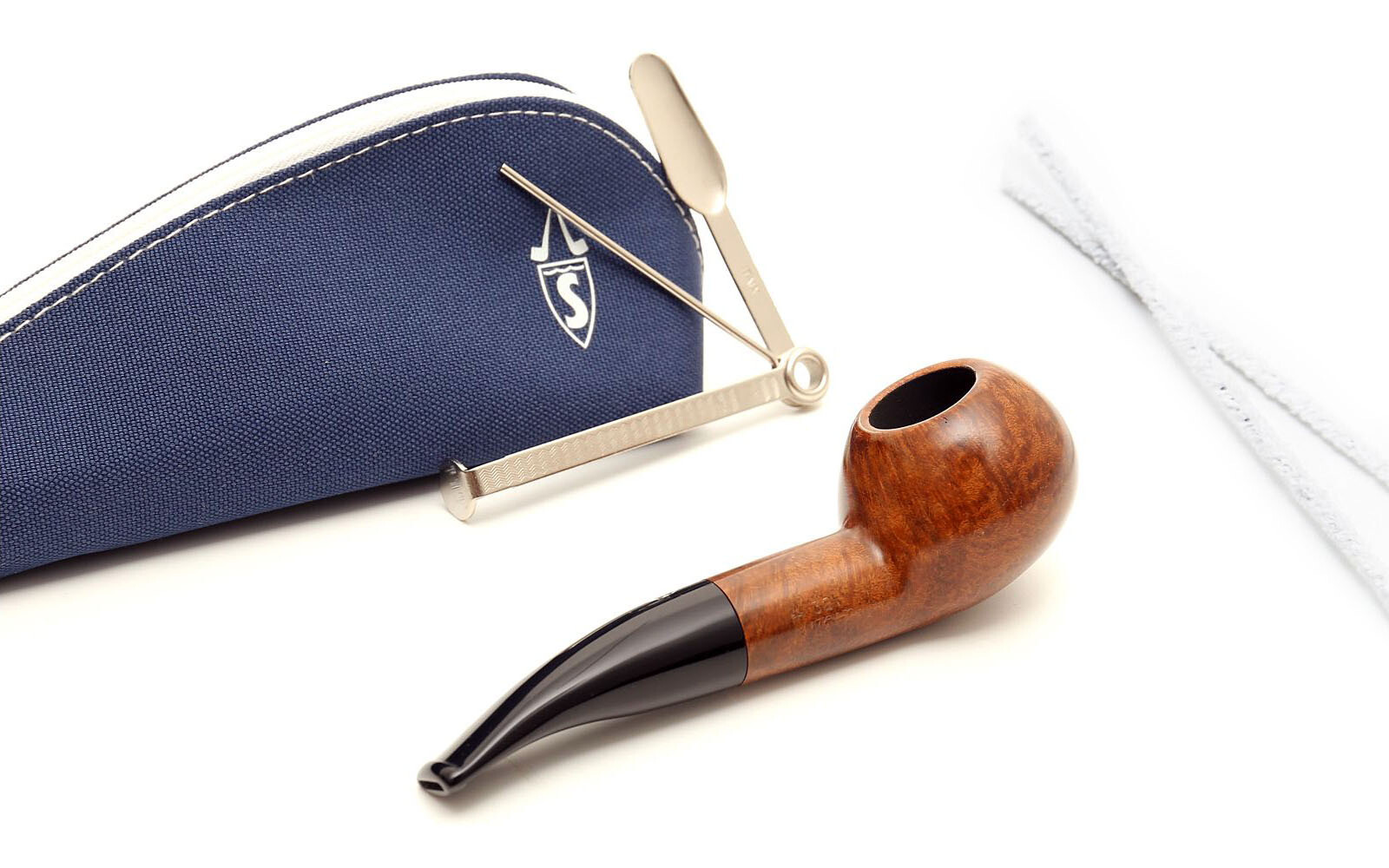 Pipe SAVINELLI One Starter Kit 321 6mm Author Semicurva Smooth P360LMC-321