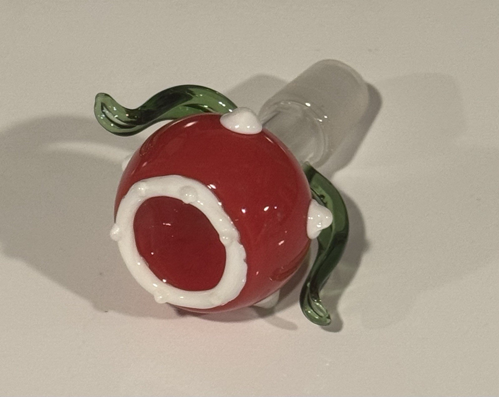18mm Piranha Flower Bowl Piece Slide Male Glass