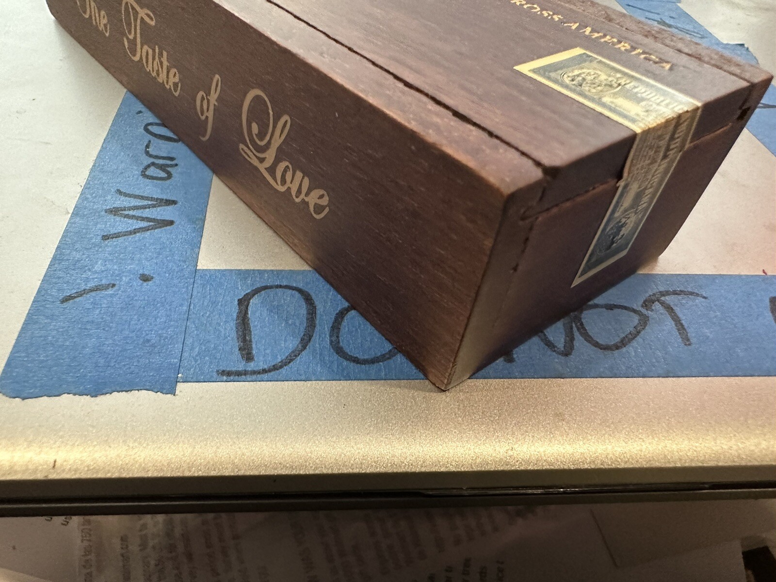 Fuente Wooden Cigar Coffin Wood Box Prometheus Opusx Opus X 2022 Toast Across