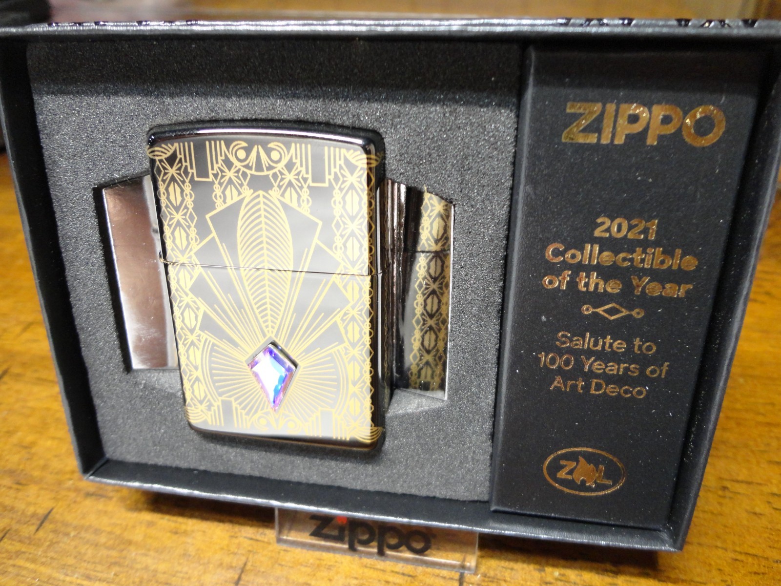 COLLECTIBLE OF THE YEAR AURORE BOREALE ASIA ZIPPO LIGHTER 2021 13392/21000 COTY