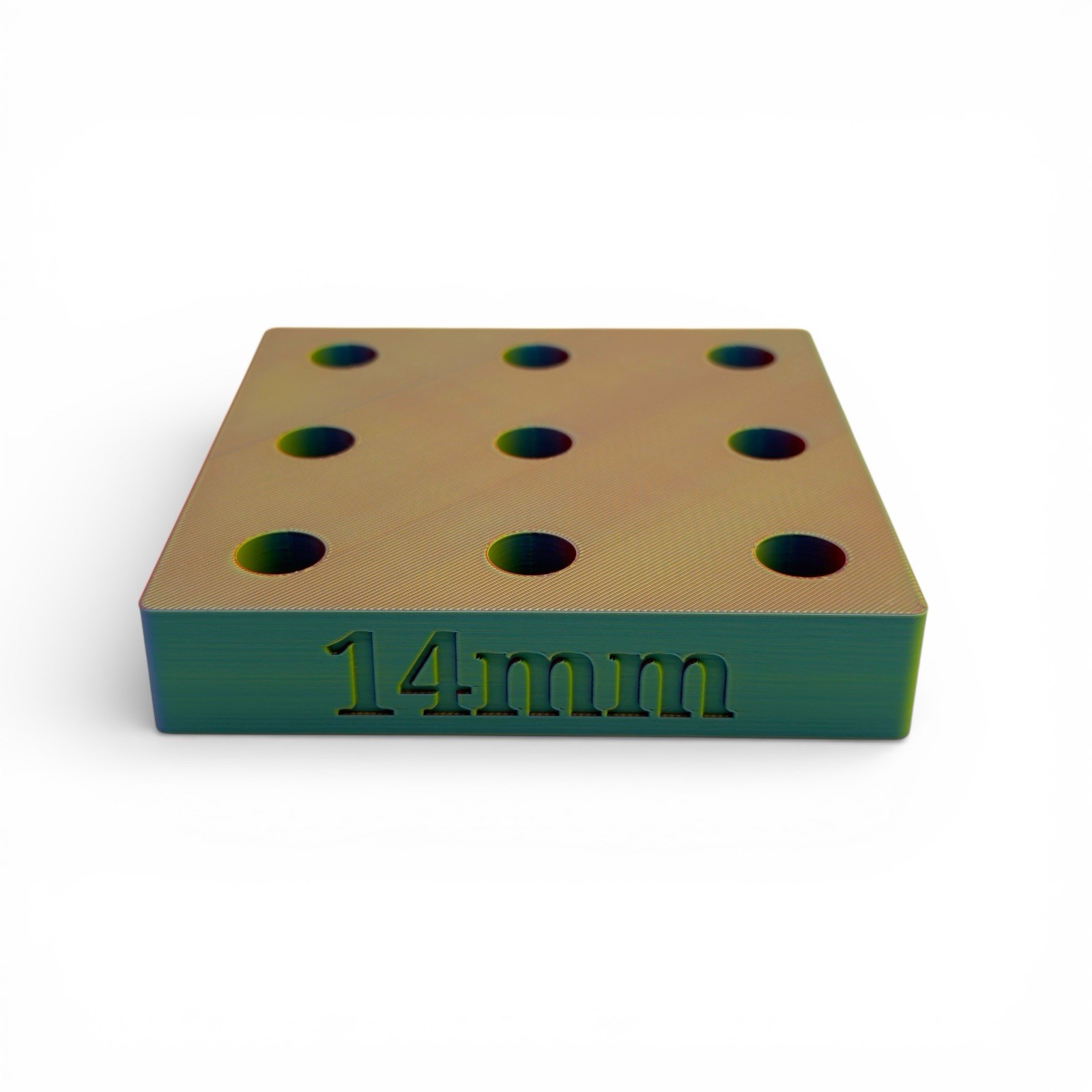Large 14MM 9 Piece Holder Slot Display Stand For Water Pipe Bong Slides Bowls