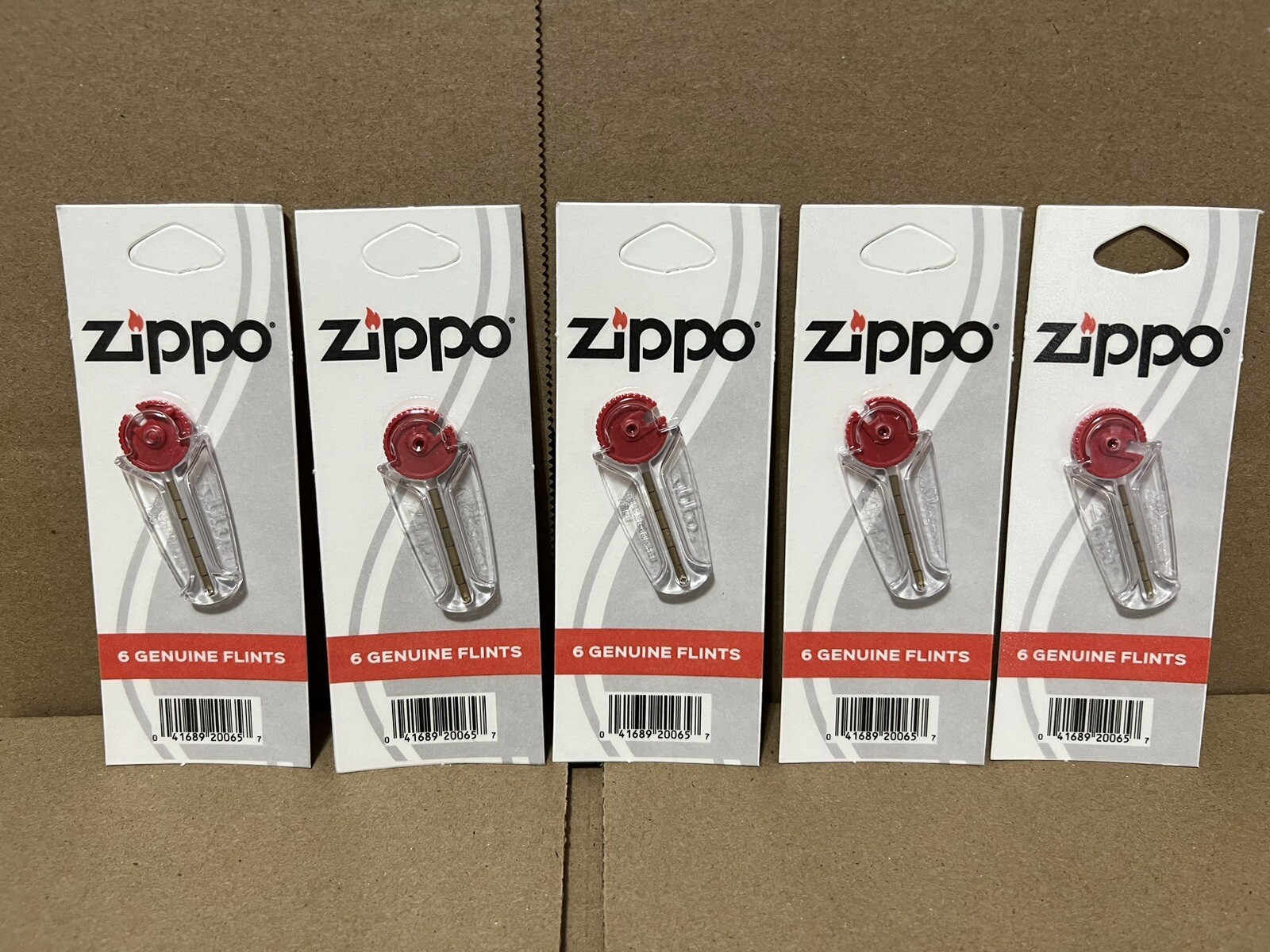 Zippo Flint Pack (6 Genuine Flints Per Pack) Lot – 5