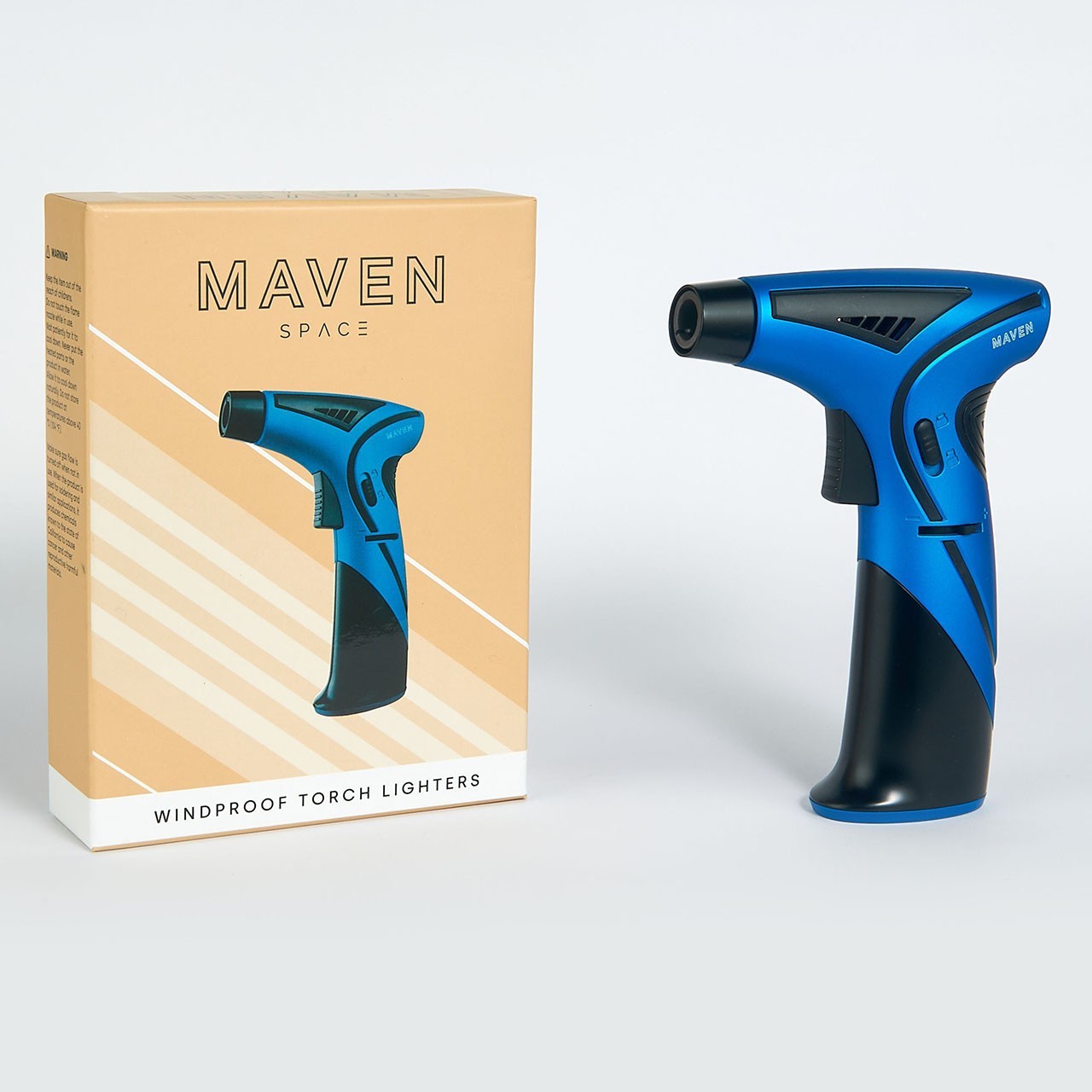 Maven Torch SPACE 99-E-160 | Windproof Jet Flame Torch Lighter | Refillable