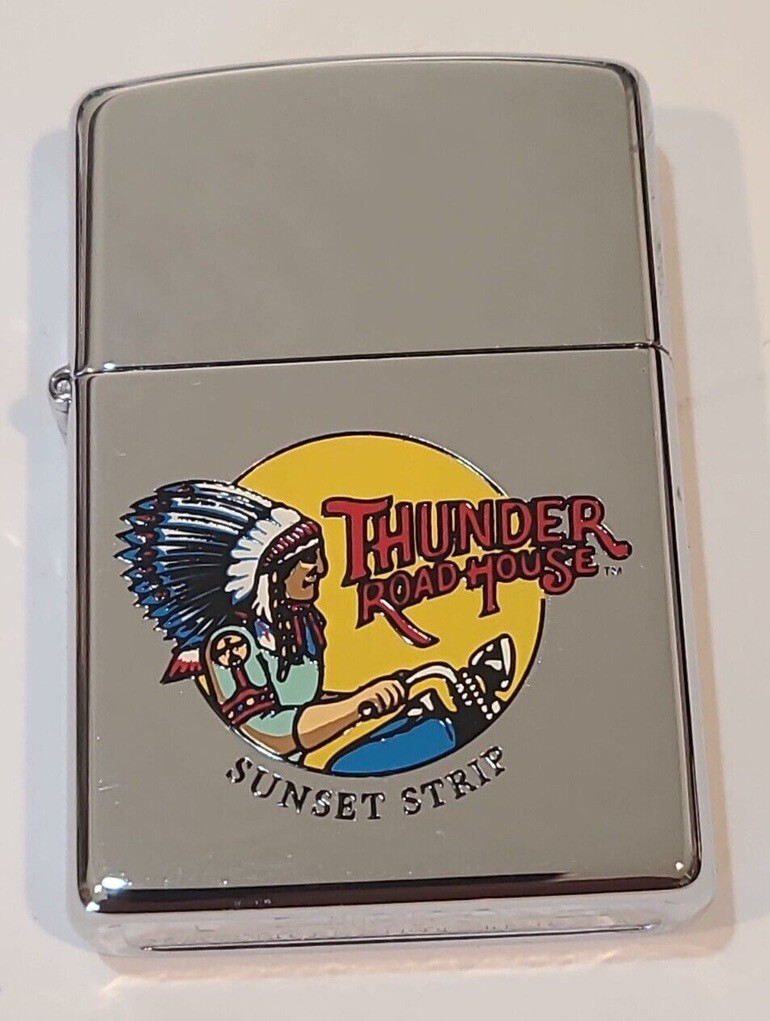 ZIPPO THUNDER ROAD HOUSE Sunset Strip 1995 LIGHTER