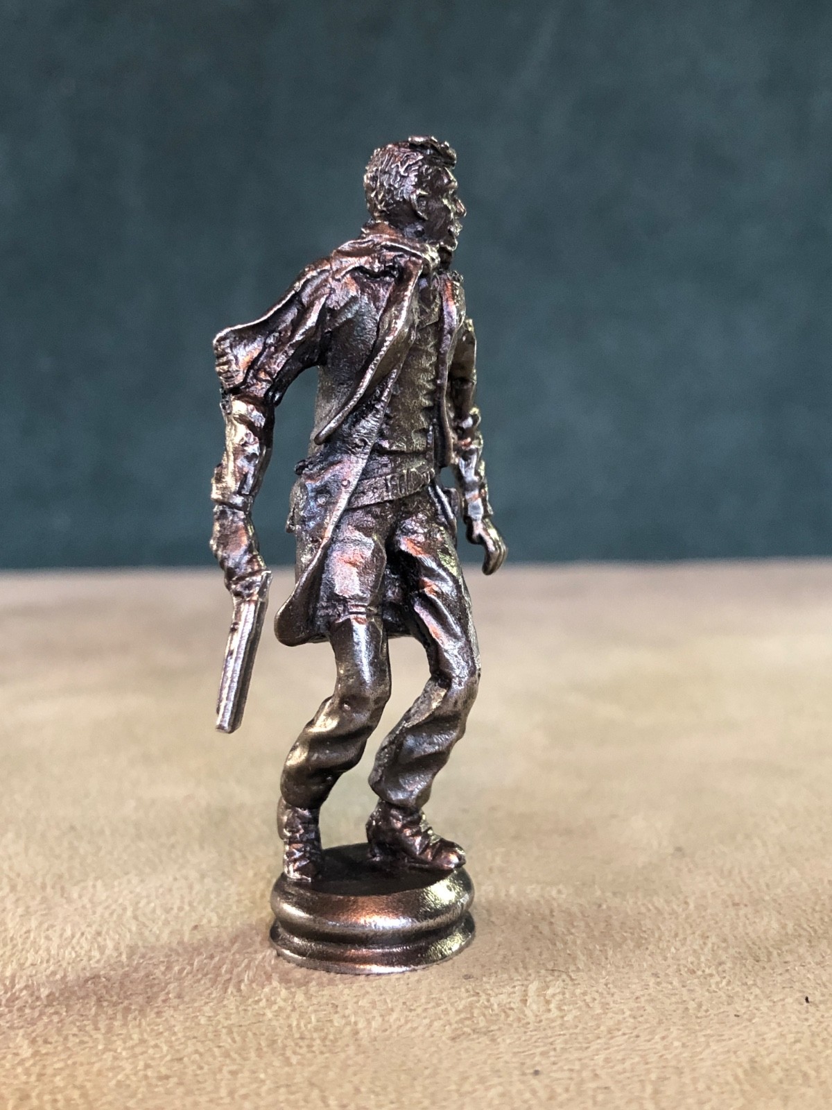 Doc Holiday Pipe Tamper Solid Fine Pewter