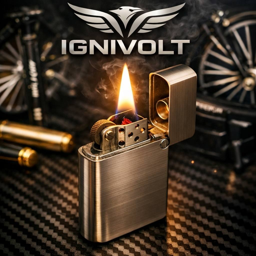 CNC Luxury Stainless Steel Kerosene Lighter Precision Rare Gift Box Pro Elite…