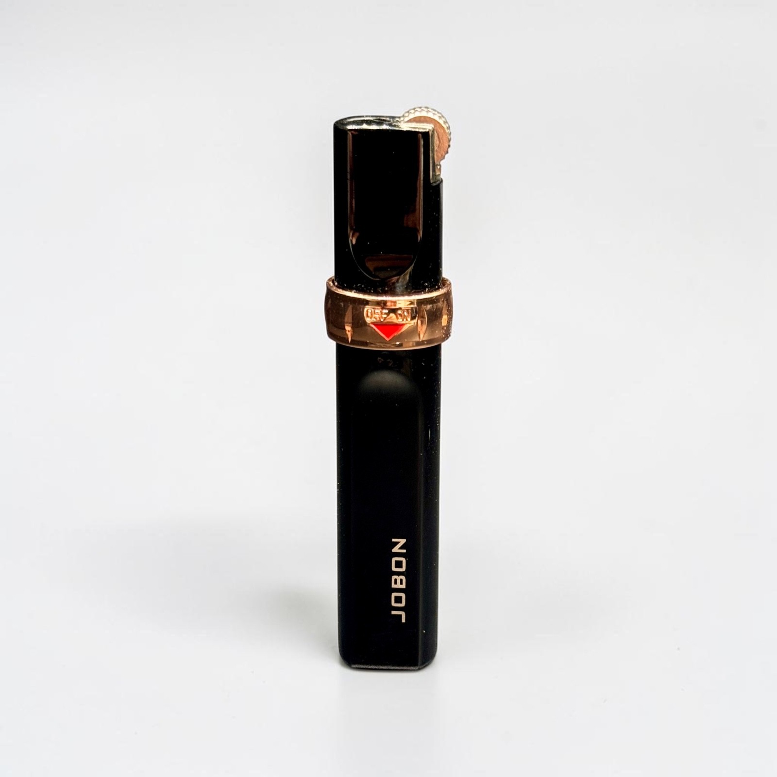 JOBON Windproof Jet Flame Torch Lighter Refillable Butane Metal Gift Box