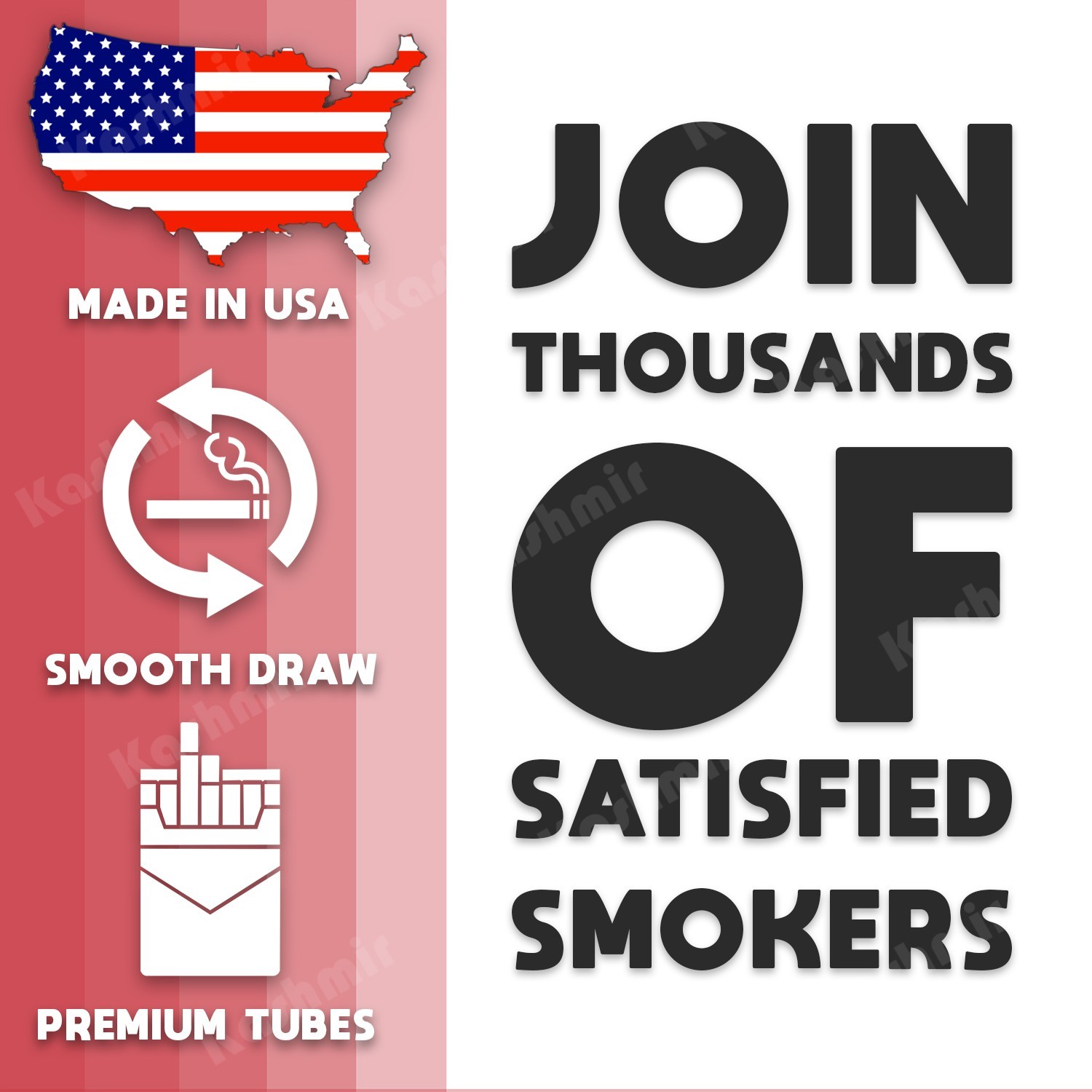 Roxwell Cigarette Tubes 100s Size Red Original Pre Rolled Tubes 200/Pack: 10 Box