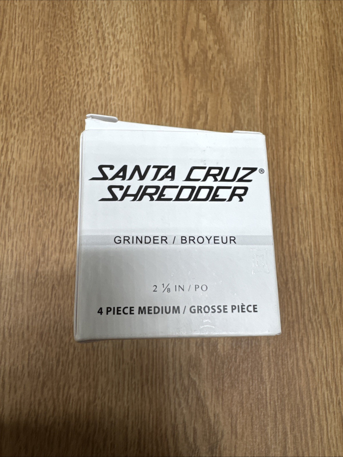 Santa Cruz Shredder MEDIUM Aluminum 4 Piece Grinder 2 1/8 Black