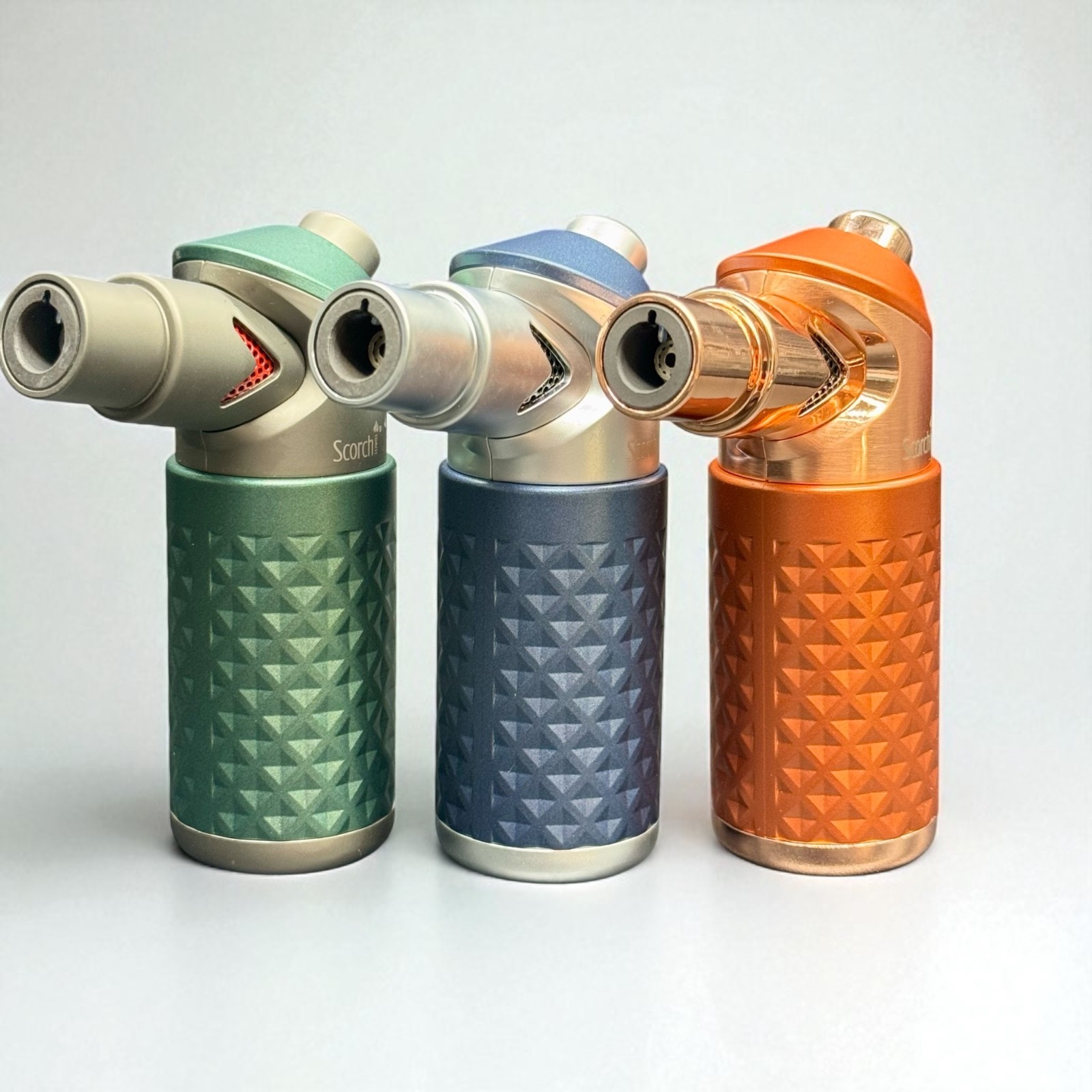 Scorch Torch 61846 – 4” Single Flame Refillable Butane Torch Lighter with Safety