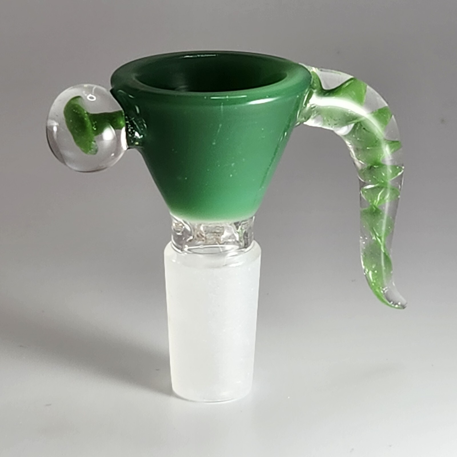 14mm Cool JADE w/Horn Replacement Hookah Slider Bowl Head Piece