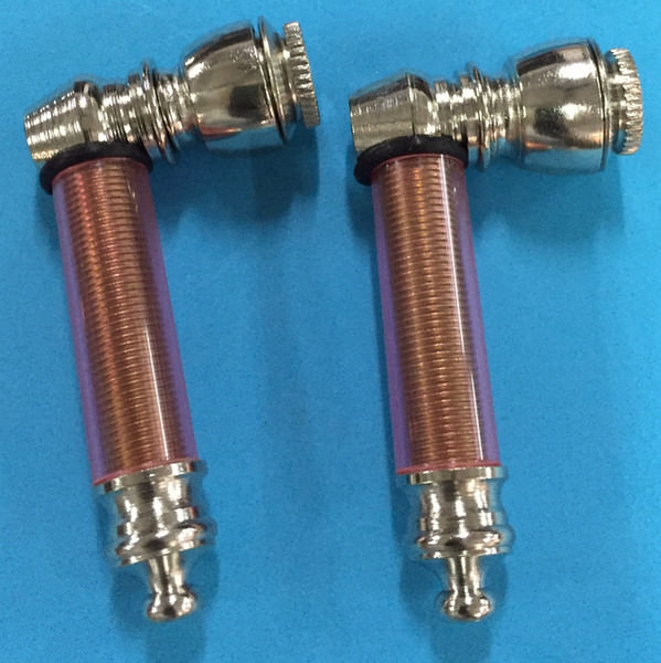 ((((set Of 2PCS))))Tobacco smoking metal pipes