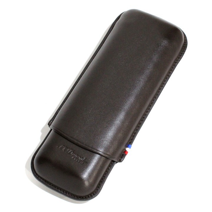S.T.Dupont 183141 ATELIER 2 Tube Cigar Case / Cigar Holder Brown NEW