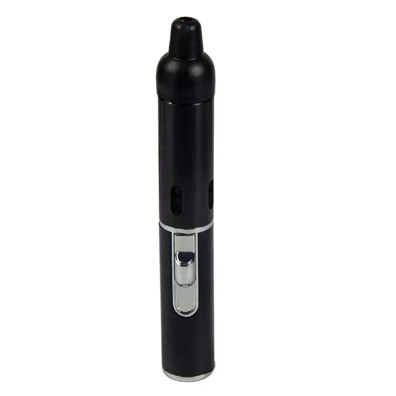 Lighters Long Portable Metal All in One Pipe Built-in Detachable Inflatable Wind