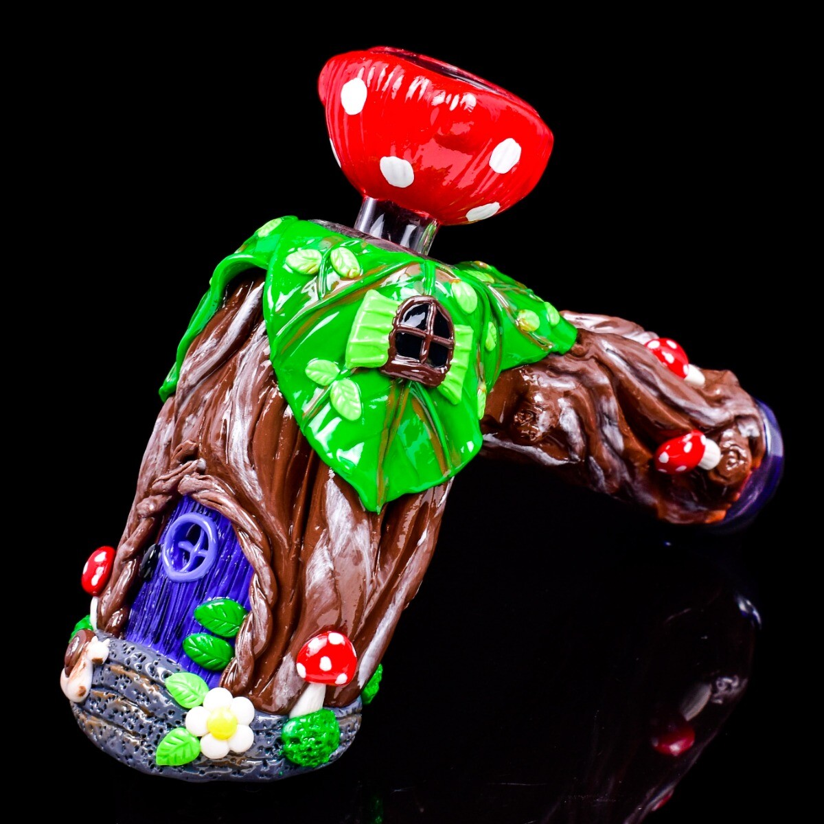 THICK Glass Hand Pipe CUTE Pipe Bubbler GIRLY Hand Pipe BONG HEAVY Pipe *USA*