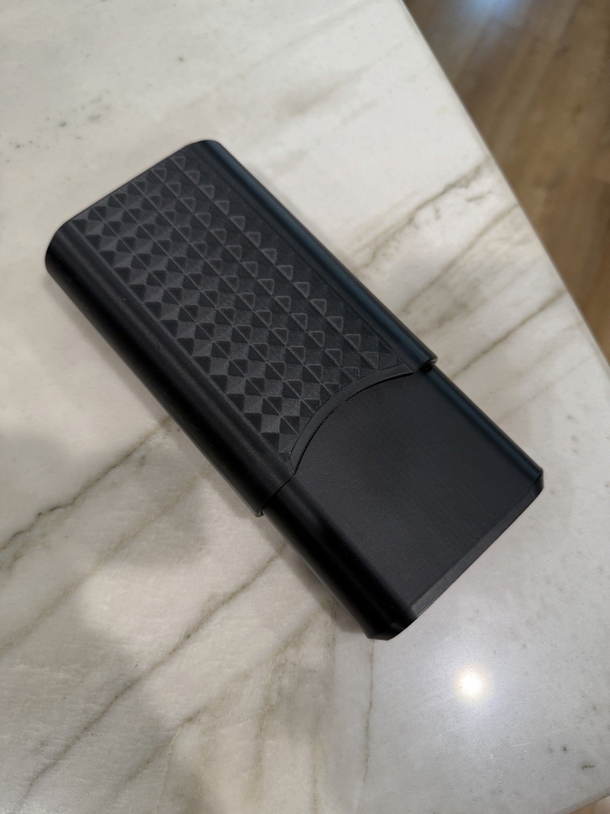 3 Cigar Travel Case Holder 3D Printed Portable Cigar Carrier Multiple Colors