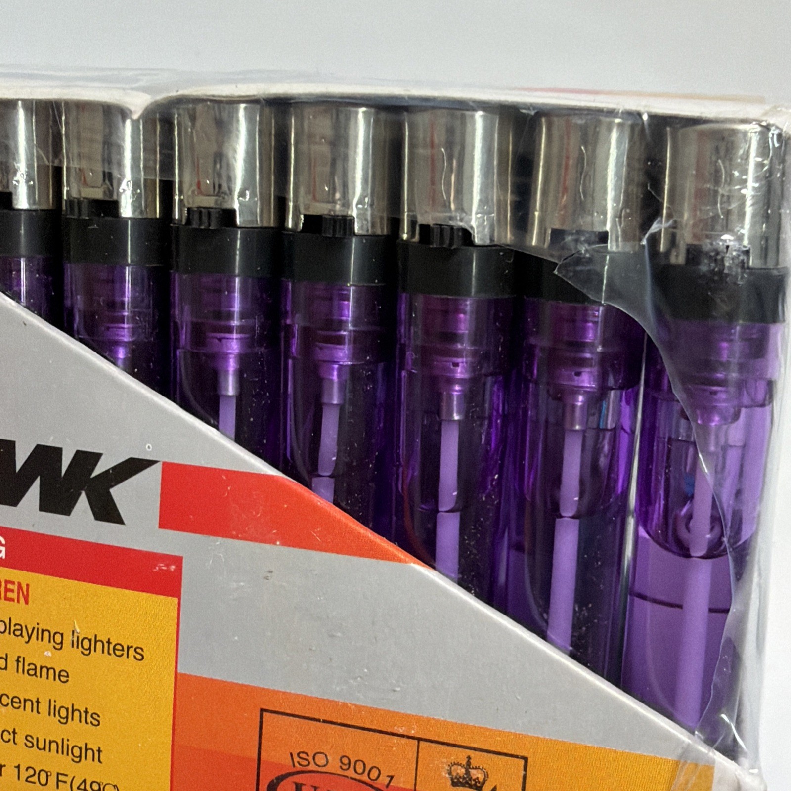 New Case MK Assorted Color Lighters 50 Pcs Lighter Red White Blue 3A Disposable