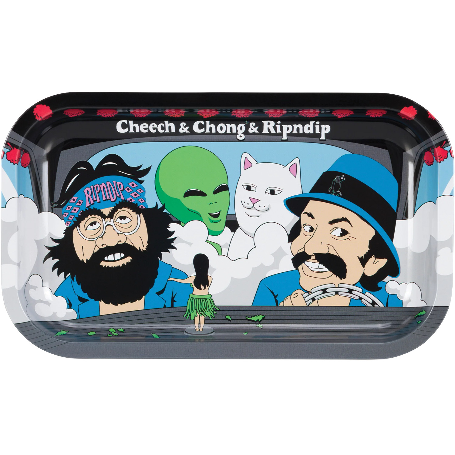 RIPNDIP Cheech And Chong Riders Rolling Tray 27 x 16 cm
