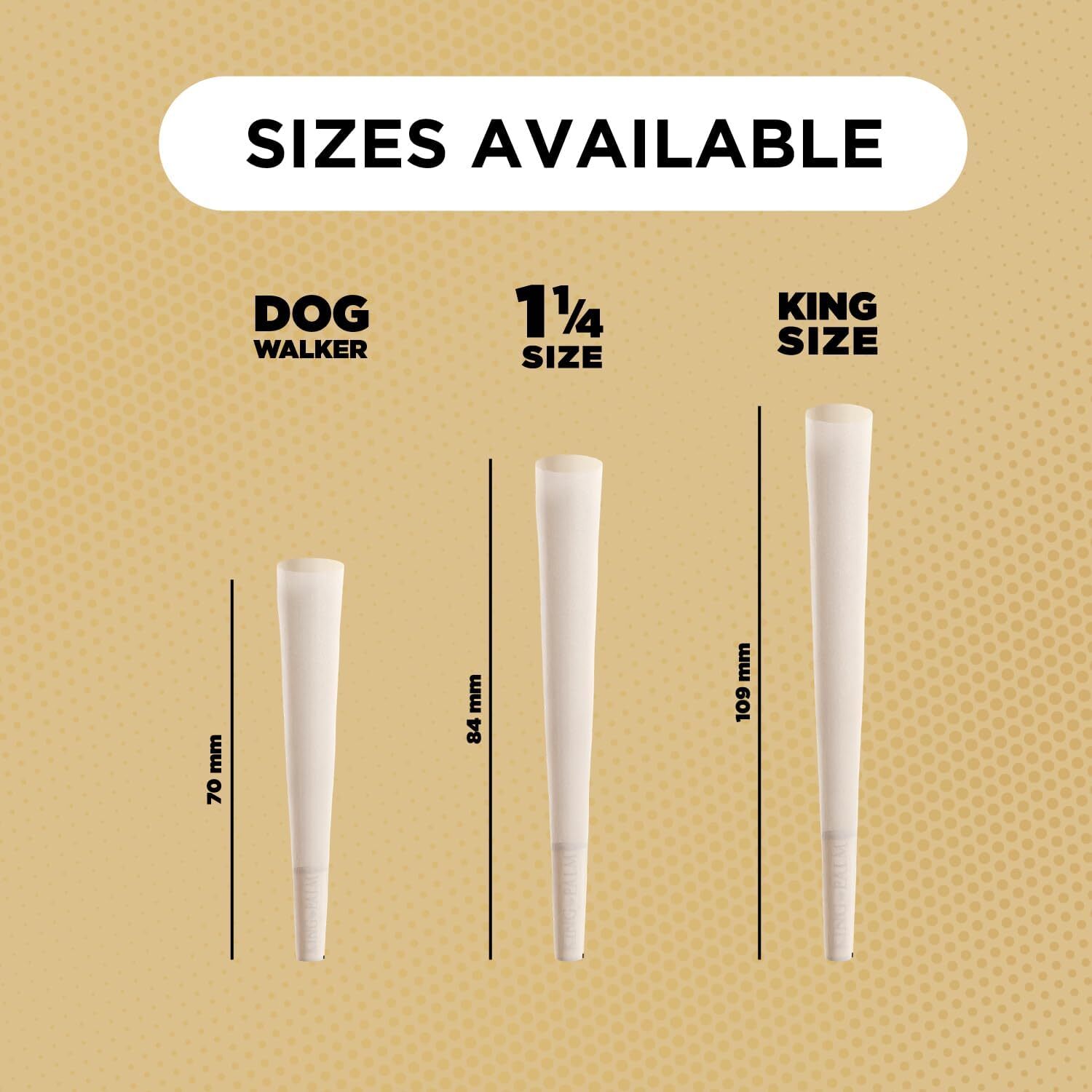 King Palm | 1 1/4Size | Grape Swish | Prerolled Paper cone with Tips | 100Ct