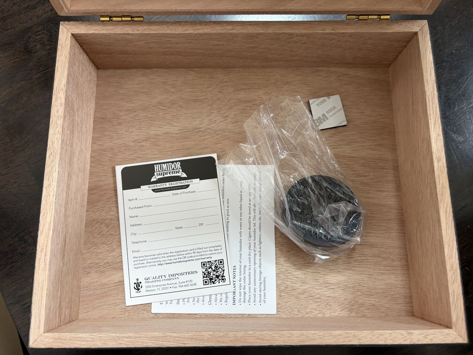 Humidor Supreme Year of the Horse 20 Ct Cigar Humidor New In Box