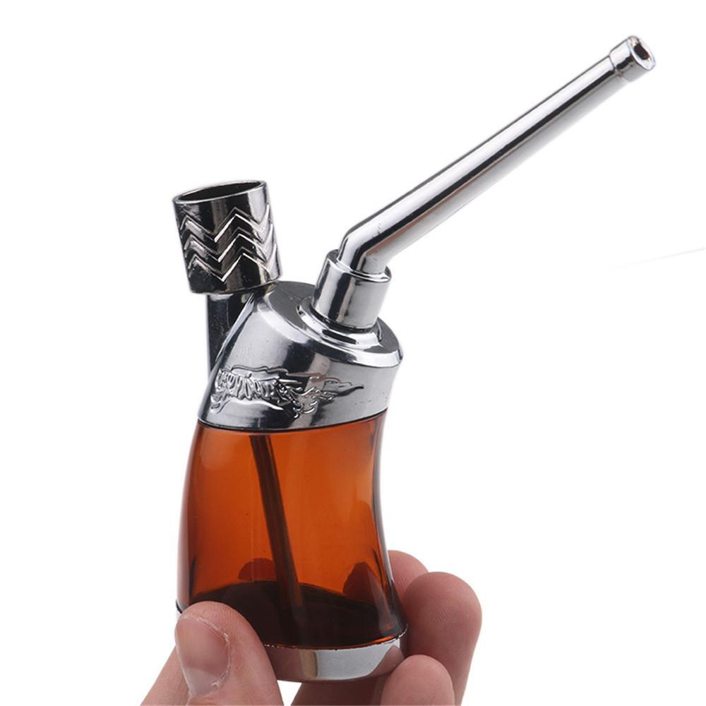 Portable Mini Small Water Bong Smoking Pipe Herb Tobacco Smoke Hookah Shisha
