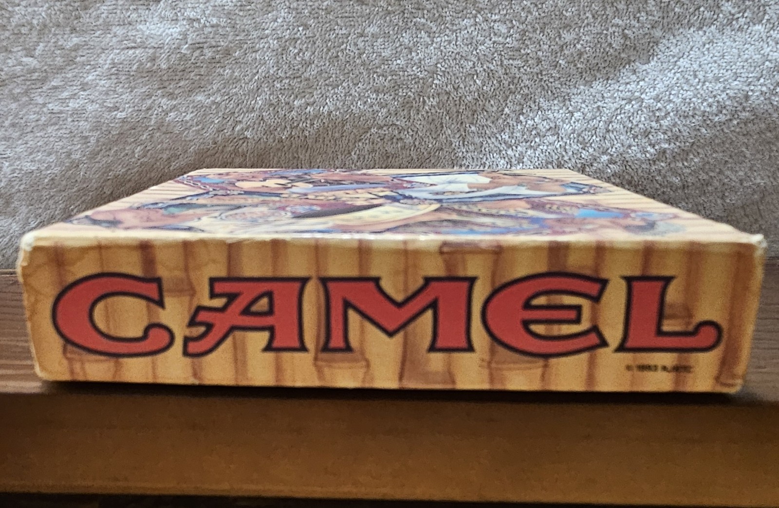 1993 Camel Cigarette Advertising Coaster Set Joe’s Beach Club 4pc w/ Box Promo