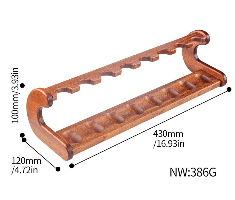 Smoking Pipe Rack,Wooden Pipe Stand for Tobacco Smoking Pipe, Smoking Pipe Stand