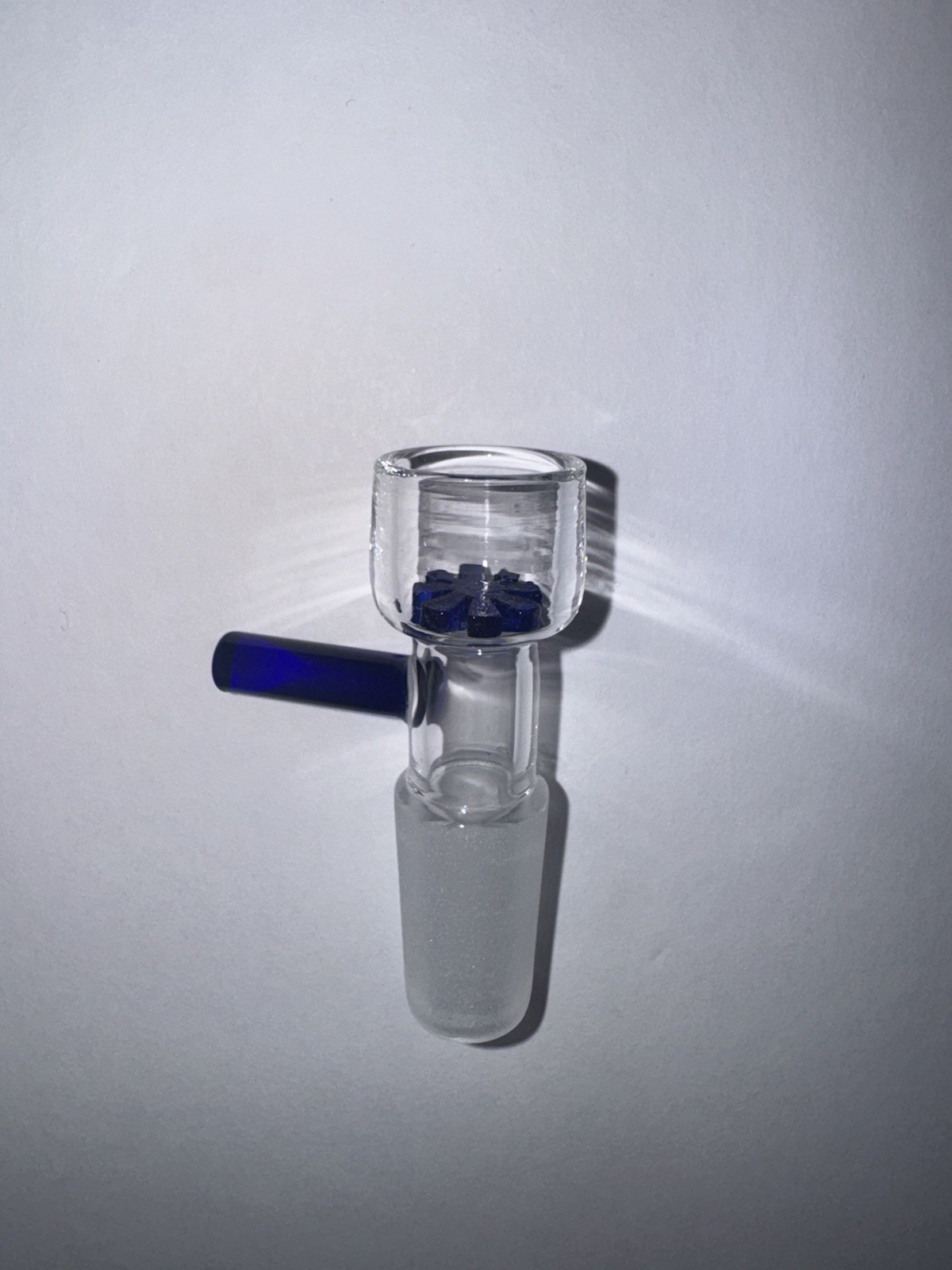 14mm Glass SNOWFLAKE SCREEN Slide BOWL Male for Glass Water Pipe Bong