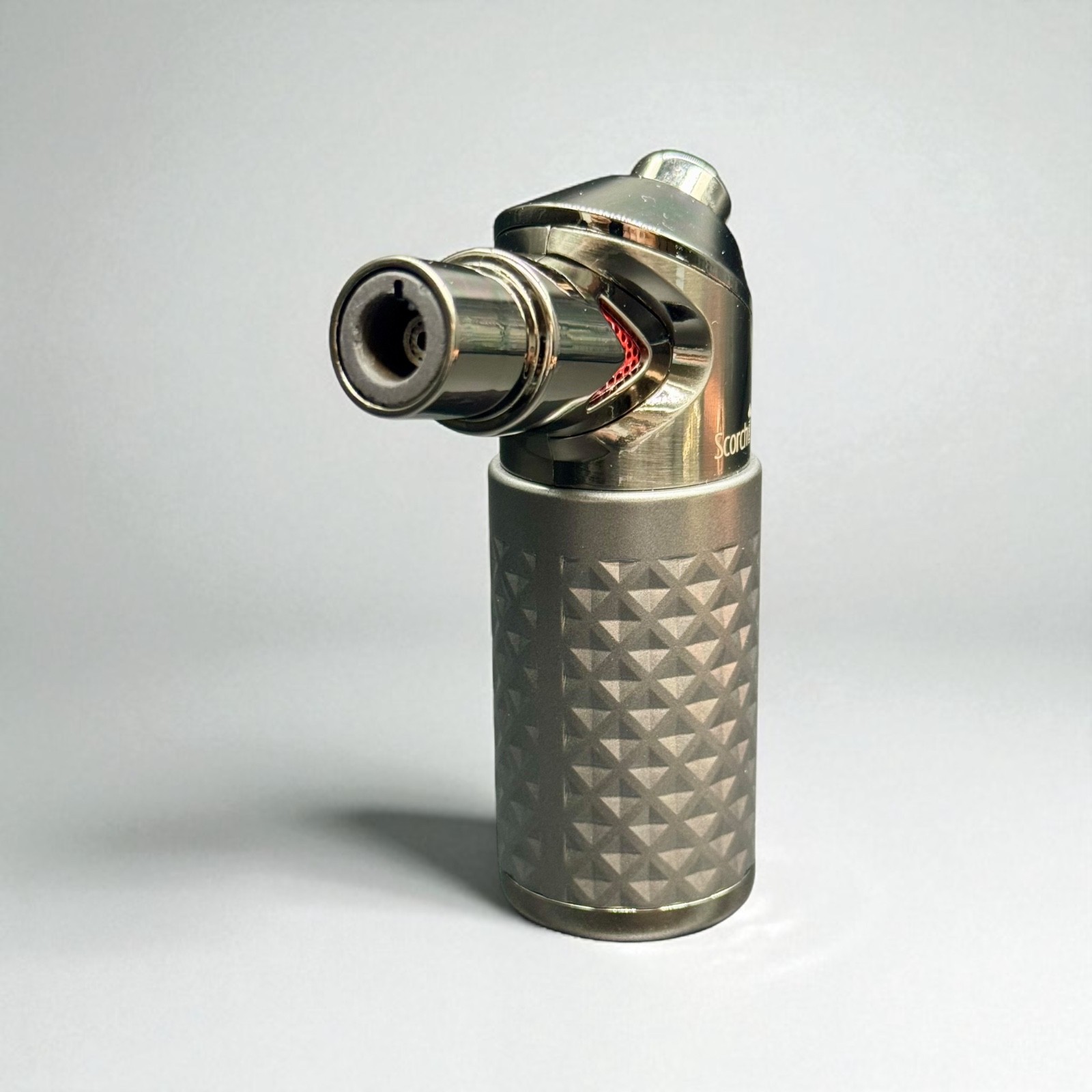 Scorch Torch 61846 – 4” Single Flame Refillable Butane Torch Lighter with Safety