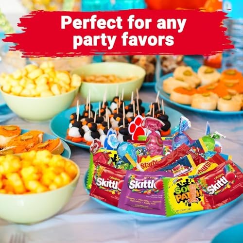 Bulk Candy Variety Pack 5 LB, Individually Wrapped Assorted Chewy & Hard 5LBS