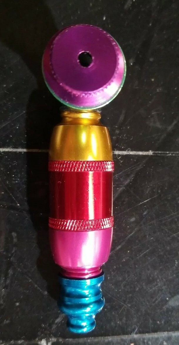 Multi Colors Metal Smoking pipe 3″
