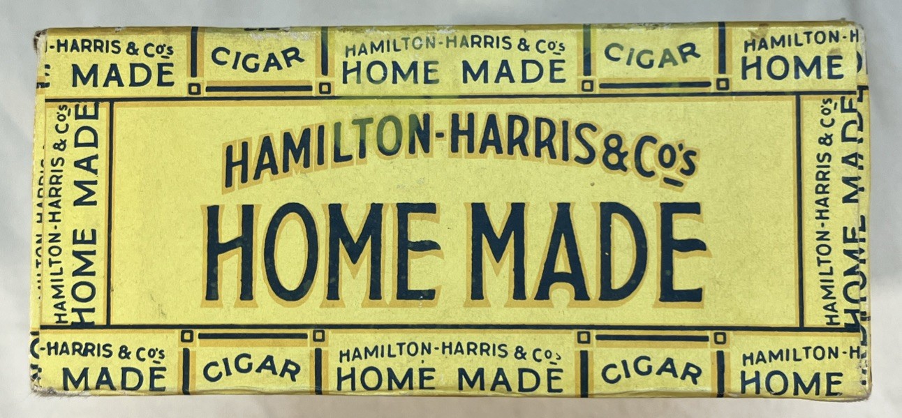 📦Vintage Hamilton-Harris & Co’s Home Made – Cigar Box F/SH