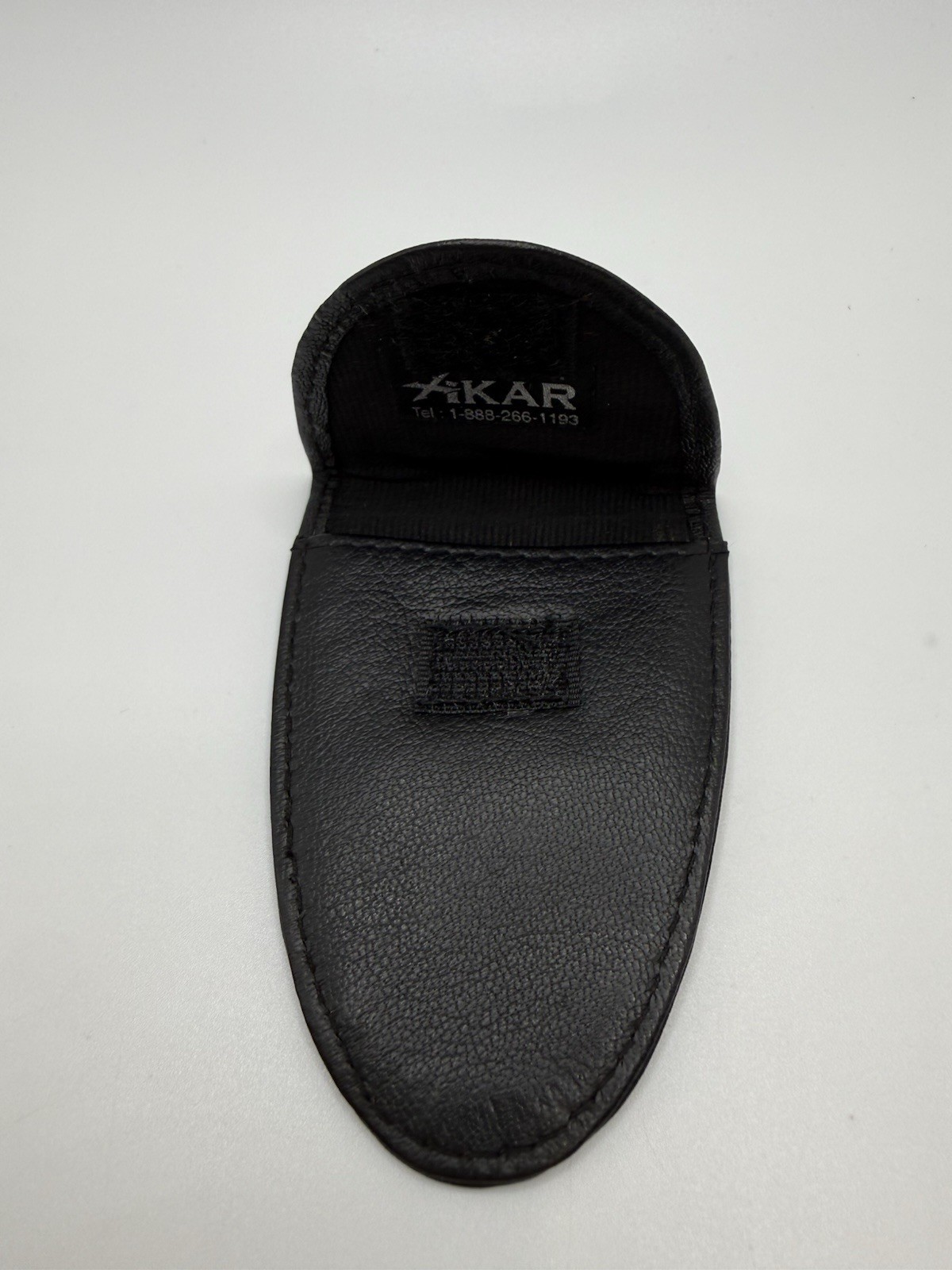 Xikar Xi Cigar Cutter Sleeve Black Leather, Old Stock