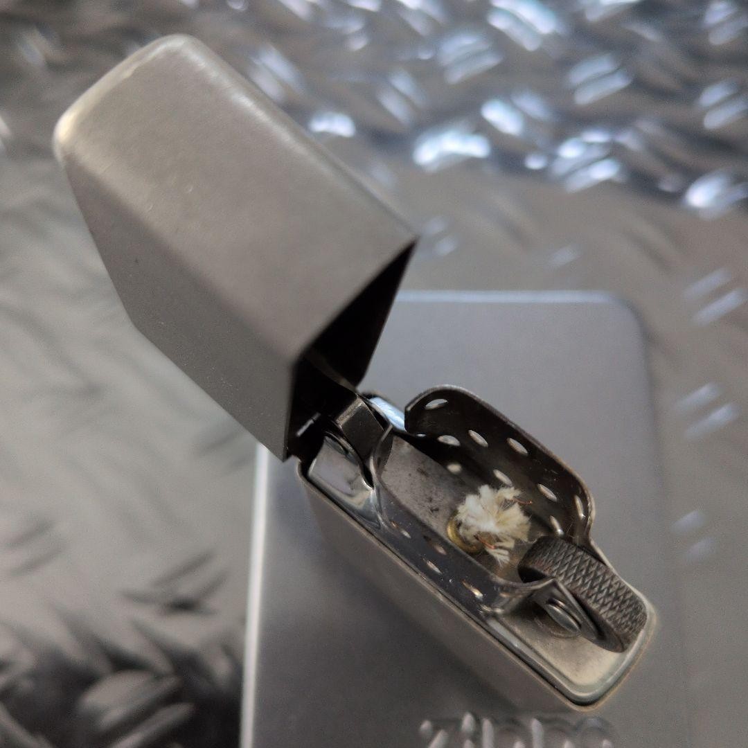 Zippo Solid Titanium Lighter 2001 Near Mint Barely Used from Japan