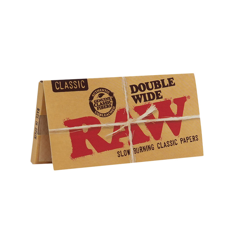 RAW NEW DOUBLE WIDE PAPERS 34 LVS BEST PRICE *USA Shipped!*