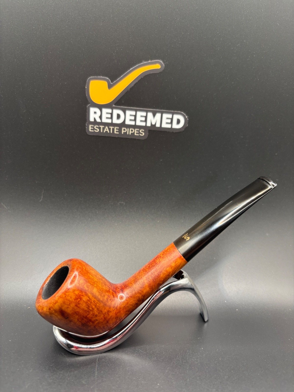 Sixten Ivarsson Design Stanwell Ruby 75 Oval Shank Billiard Danish Estate Pipe
