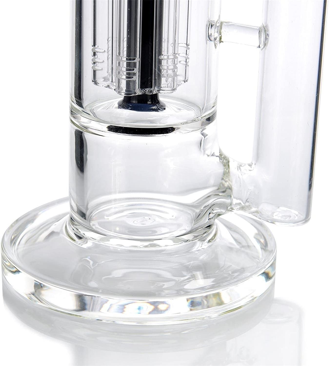 16inch Perc Glass Bong Heavy Percolate Bongs Smoking Hookah Water Pipe 18mm Bowl