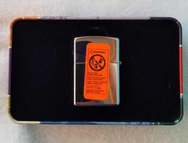 Zippo Lighter 2004 Choice Collection: Zippo Road Trip Rushmore in Zippo Car Tin