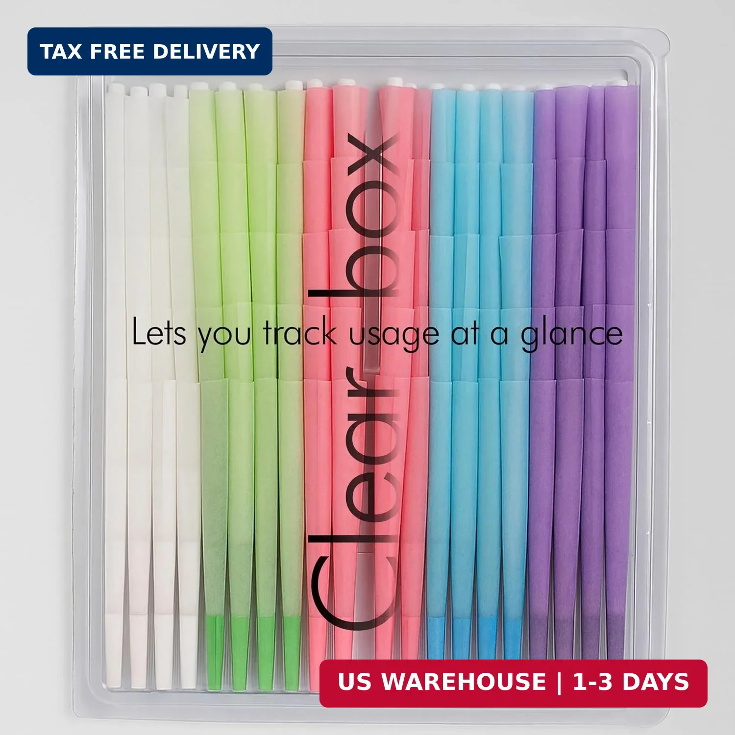 100 Pack Colorful Rolling Papers Pre Rolled Cones King Size – 108mm King Size Pr