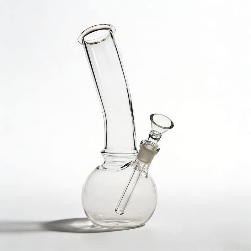 8” Hookah Glass Water Pipe Bong Smoking Tobacco Pipe Beaker Filter Shisha Bowl