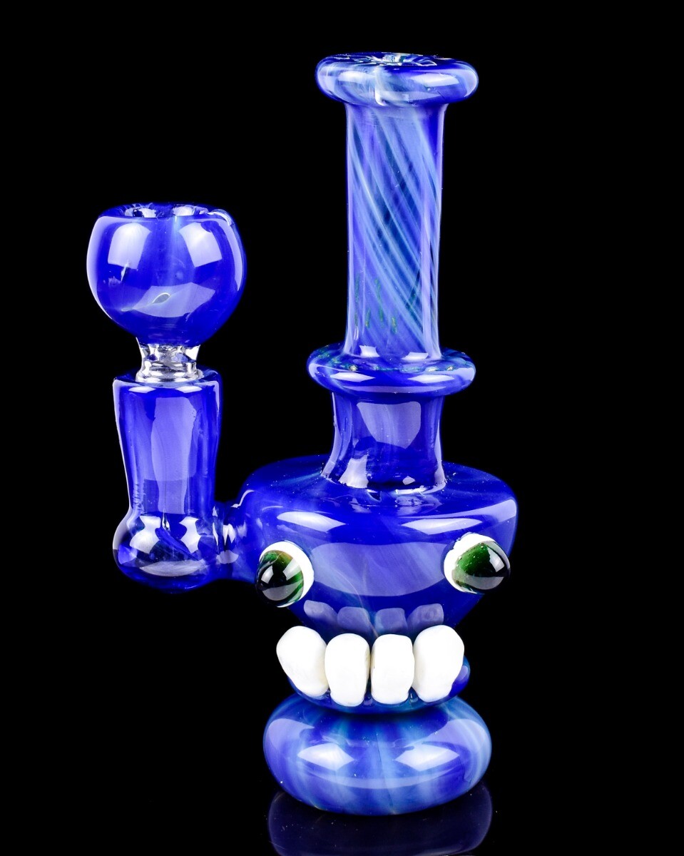 THICK UFO Monster BONG Cool Glass Water Pipe HOOKAH Bubbler HALLOWEEN Pipe *USA*