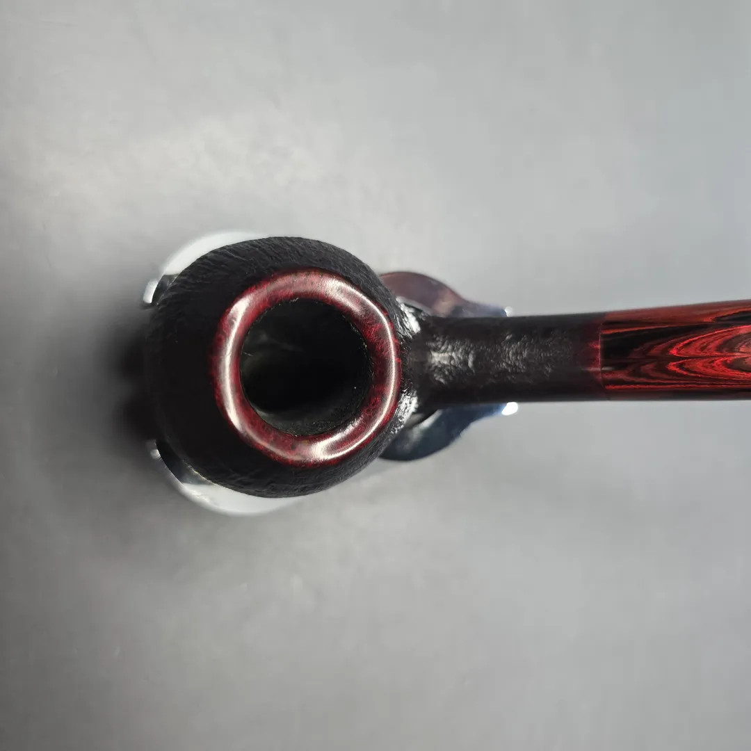 Herriot Pipes Partially Sandblasted Danish Egg Handmade Briar Pipe, New