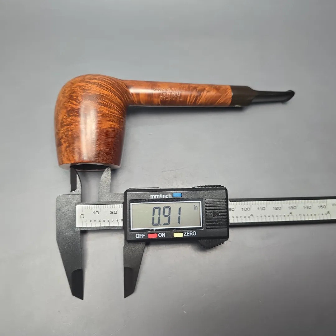James Upshall DS Smooth Lovat Estate Briar Pipe, English Estates
