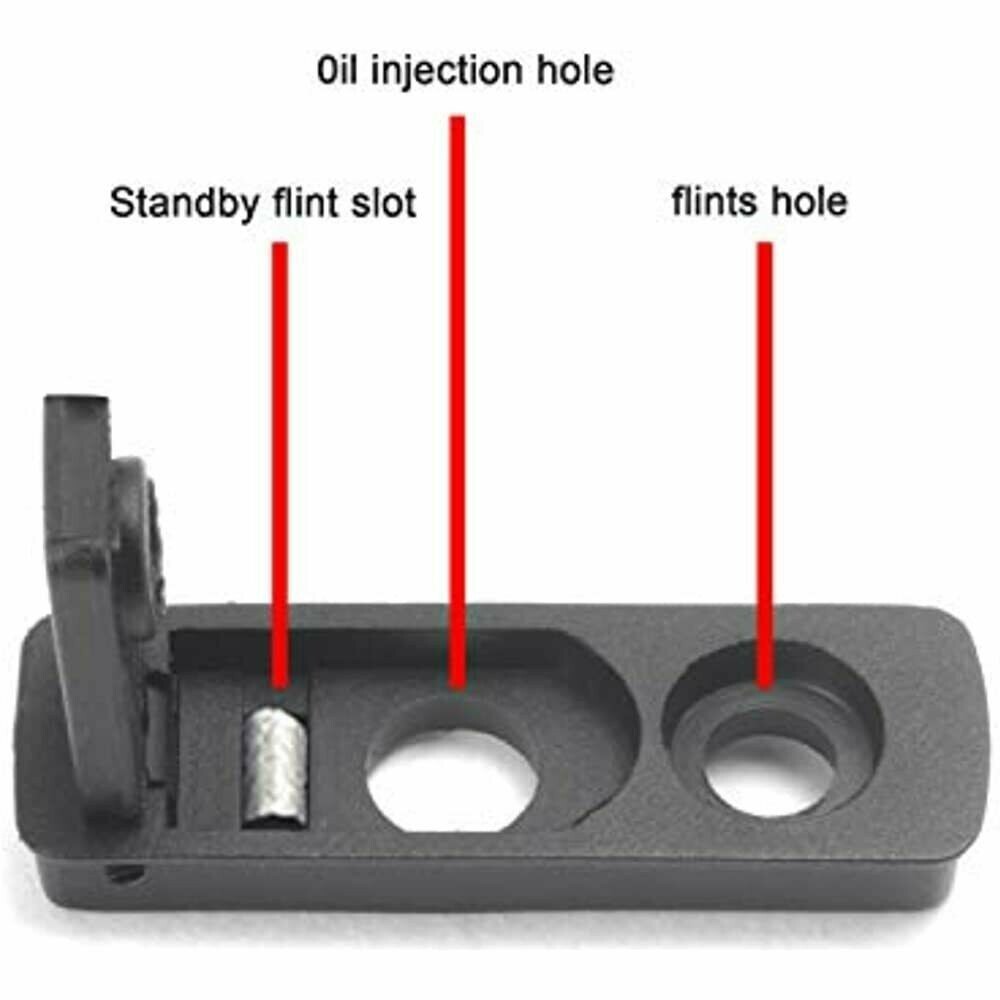USA SELLER – 10PCS Lighter Anti-Evaporation Gasket Rubber Bottom, Works In Zippo