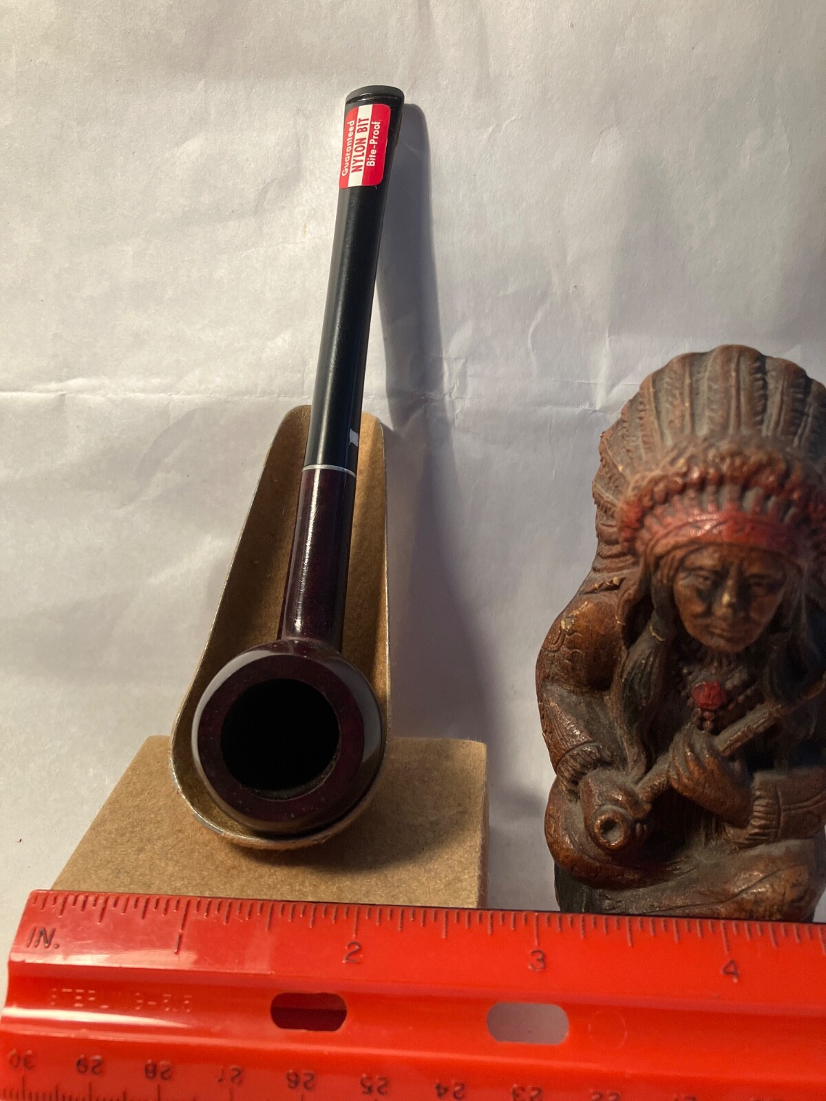 VINTAGE NOS MEDICO CREST DEBONAIR BRIAR SMALL APPLE BOWL SMOKING PIPE #5