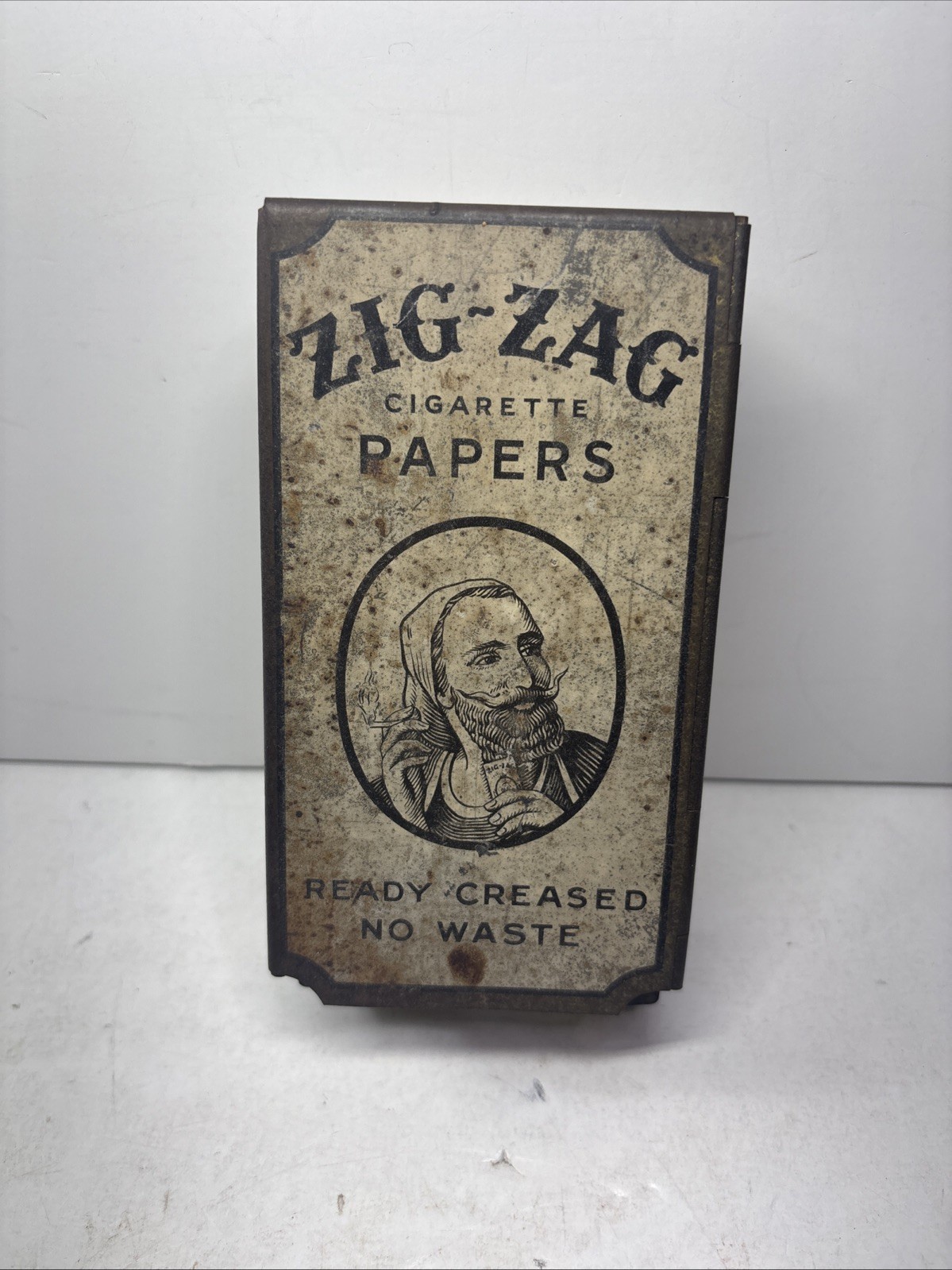 Zig Zag Cigarette Paper Wall Dispenser 1930s Vintage Advertising