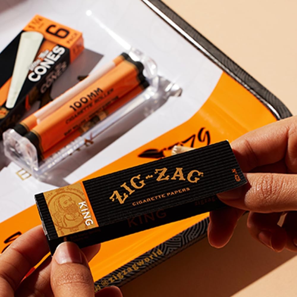 King Size Rolling Papers – Original Premium, Slow Even Burn, Consistent Seal …